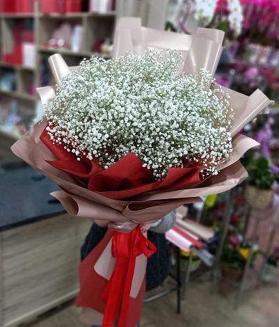 Букет цветов из: Гипсофила в Умёт