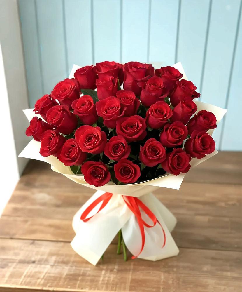 Букет 29 Красных роз в Умёт