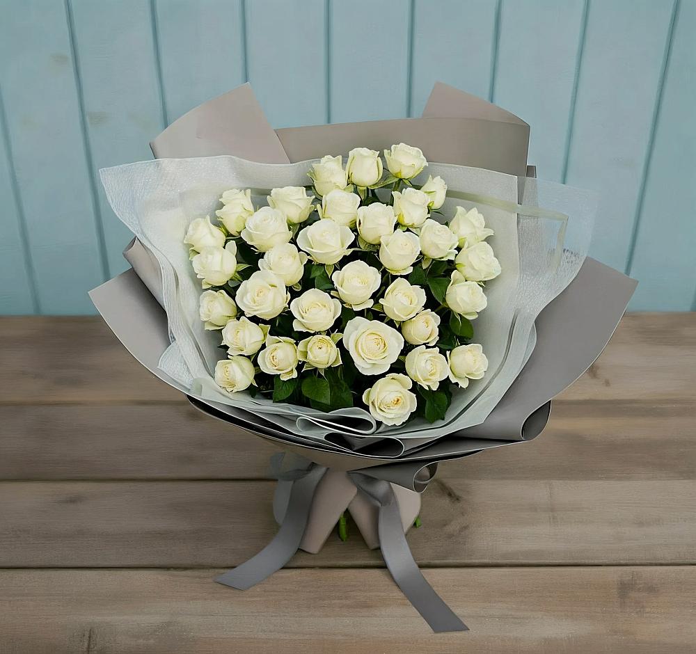 Букет Белоснежная нежность в Умёт