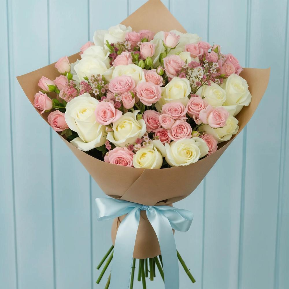 Букет цветов из: Розы в Умёт