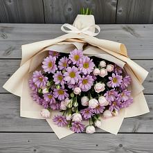 Букет цветов из:  Розы и Хризантемы #REPLACE_PRED# Умёт