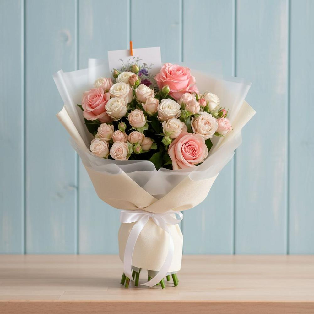 Букет цветов из: Розы в Умёт