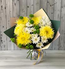 Букет цветов из:  Хризантемы в Умёт
