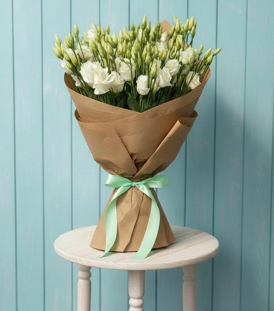 Букет цветов из: Лизиантусы в Умёт