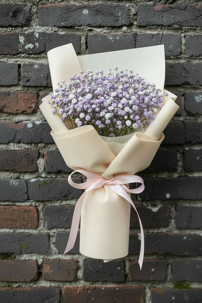 Букет цветов из: Гипсофила в Умёт