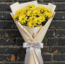Букет цветов из:  Хризантемы #REPLACE_PRED# Умёт