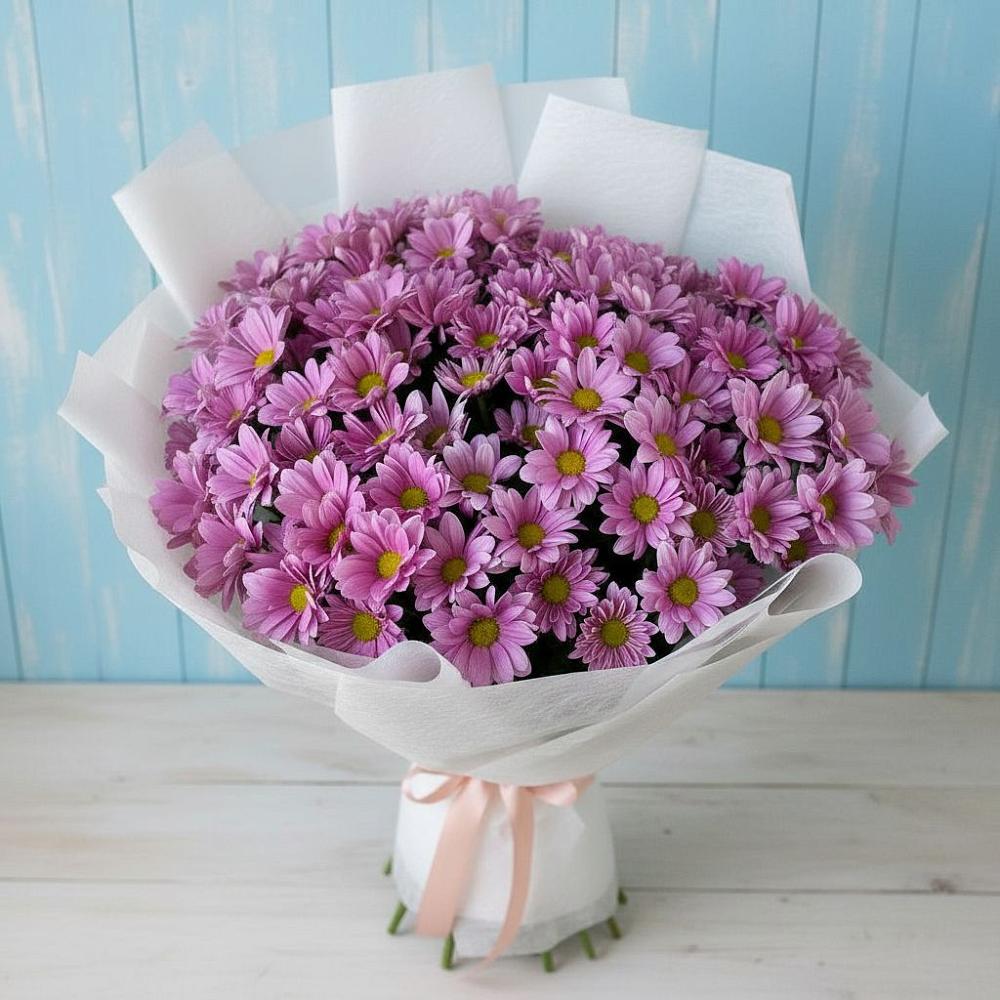 Букет цветов из: Хризантемы в Умёт