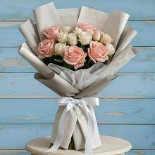 Букет цветов из:  Розы #REPLACE_PRED# Умёт
