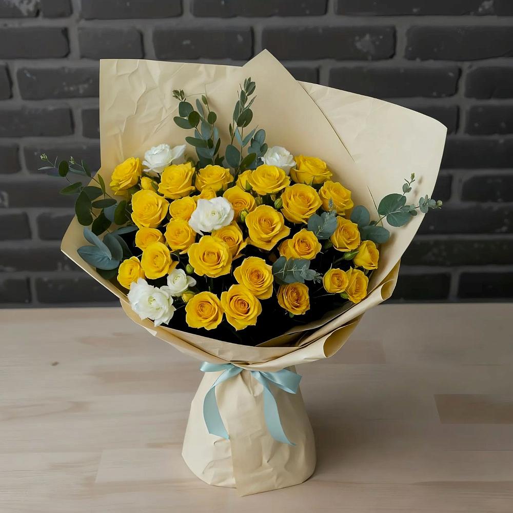 Букет цветов из: Розы в Умёт