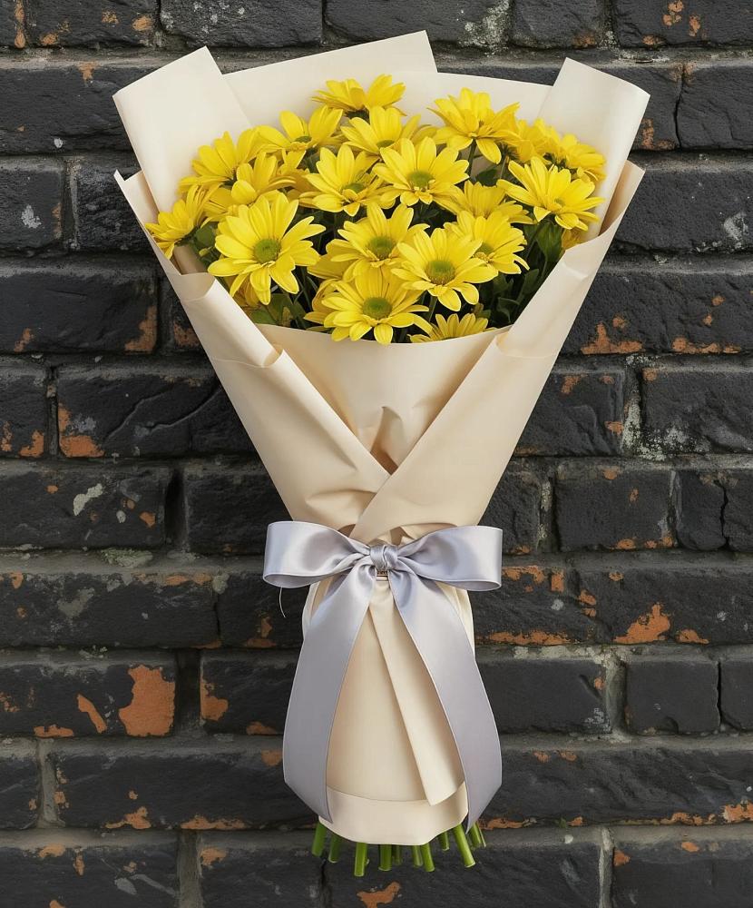 Букет цветов из: Хризантемы в Умёт