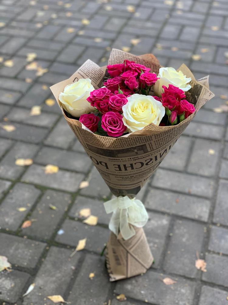 Букет цветов из: Розы в Умёт
