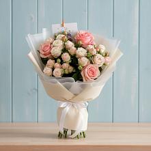 Букет цветов из:  Розы #REPLACE_PRED# Умёт